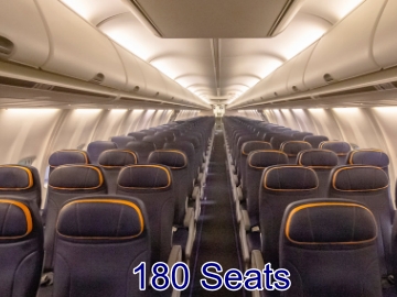 737 Interior 180 Seats