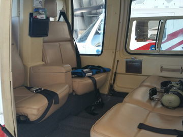 Bell 206 L4 Interior